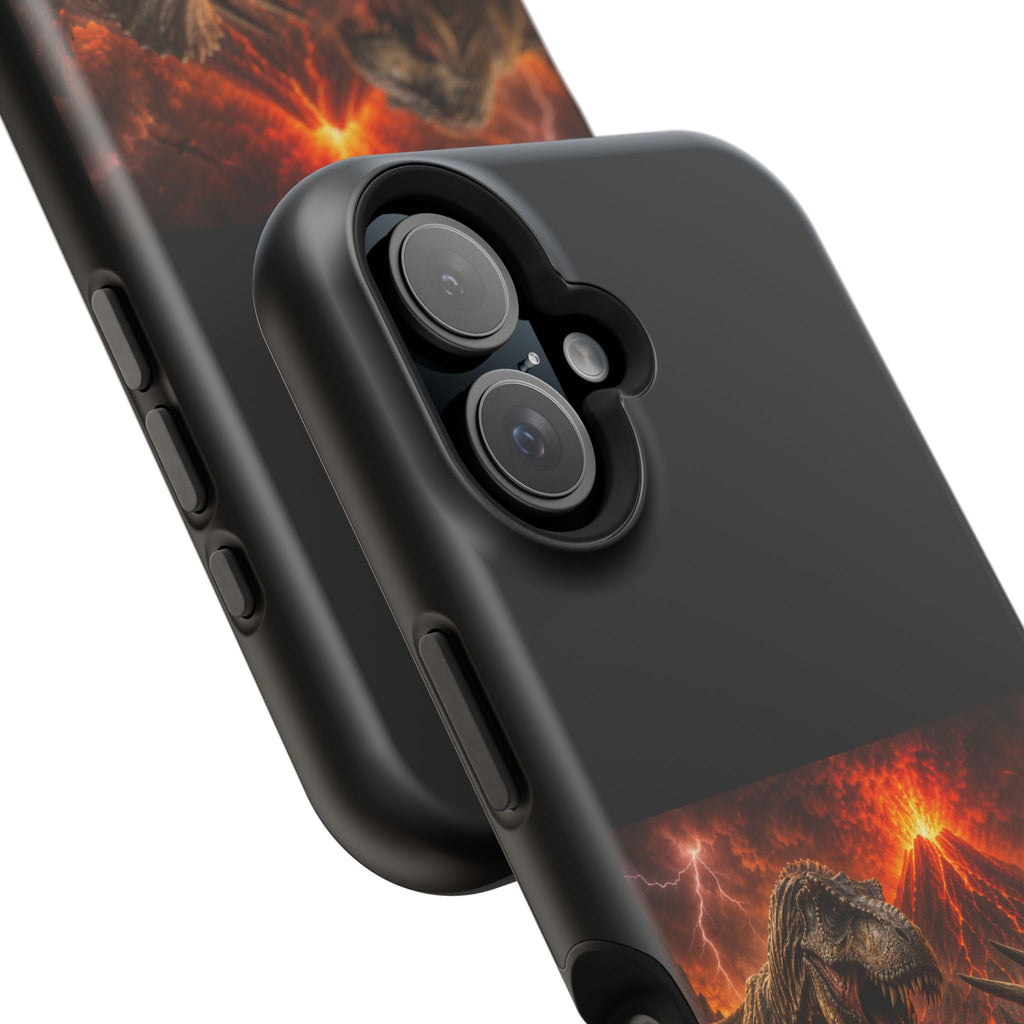 Dino Clash Magnetic Impact-Resistant Phone Case