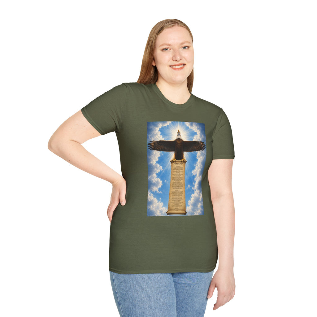 Eagle with bill of rights ‑Shirt