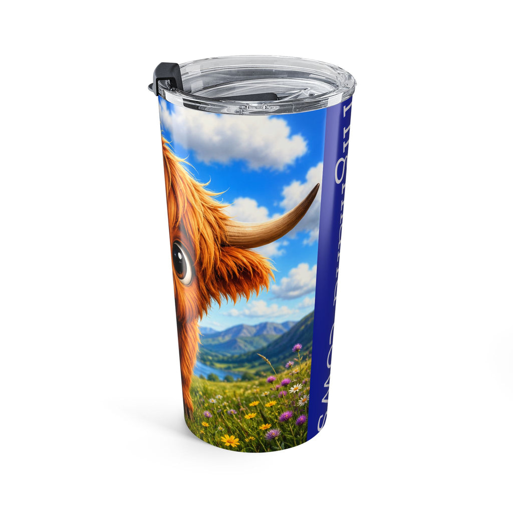 Highland Cow 20oz Tumbler — Cute Highland Cows Travel Mug