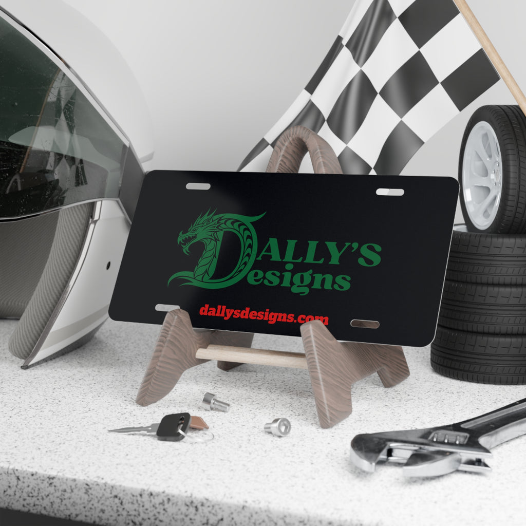 Custom License Plate - Metal Front Plate with Logo