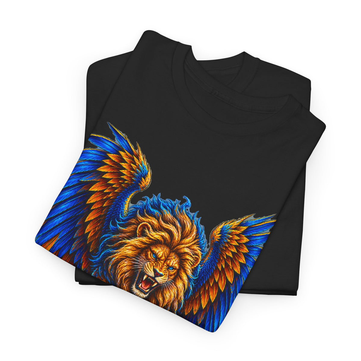 Lion and Serpent Mythical Fantasy Graphic Tee
