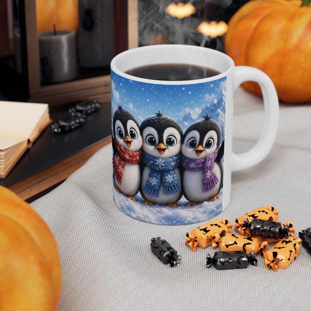 Penguin Winter Coffee Cup (11oz/15oz)