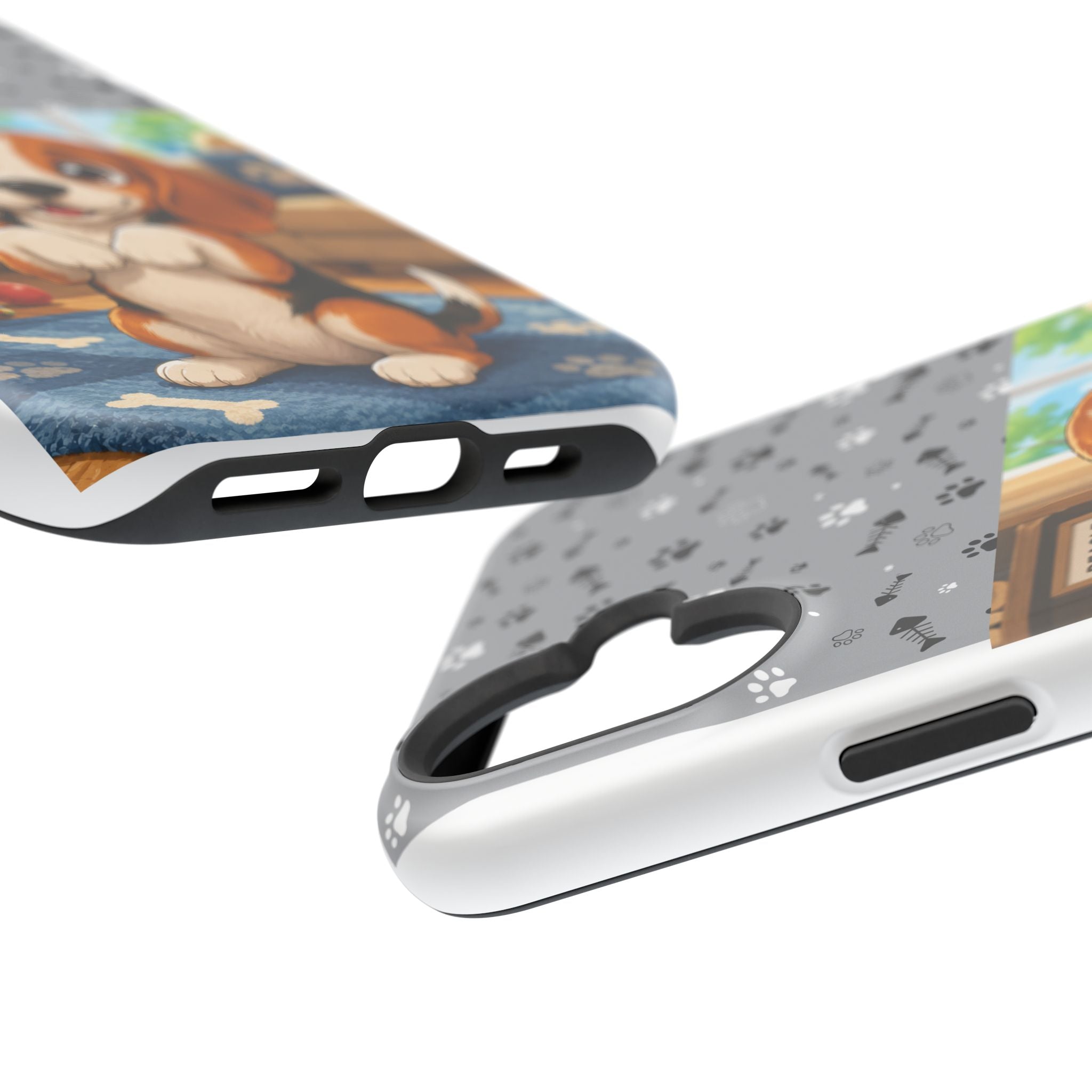 Beagle Puppy Phone Case — Magnetic Impact-Resistant Dog Design