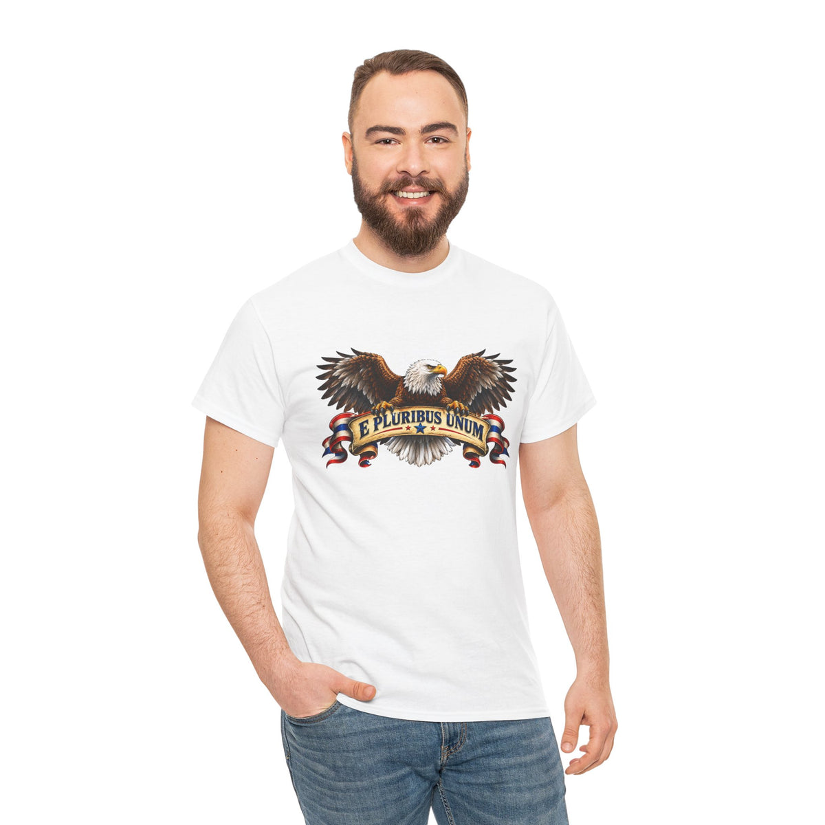 E Pluribus Unum American Eagle T-Shirt patriotic