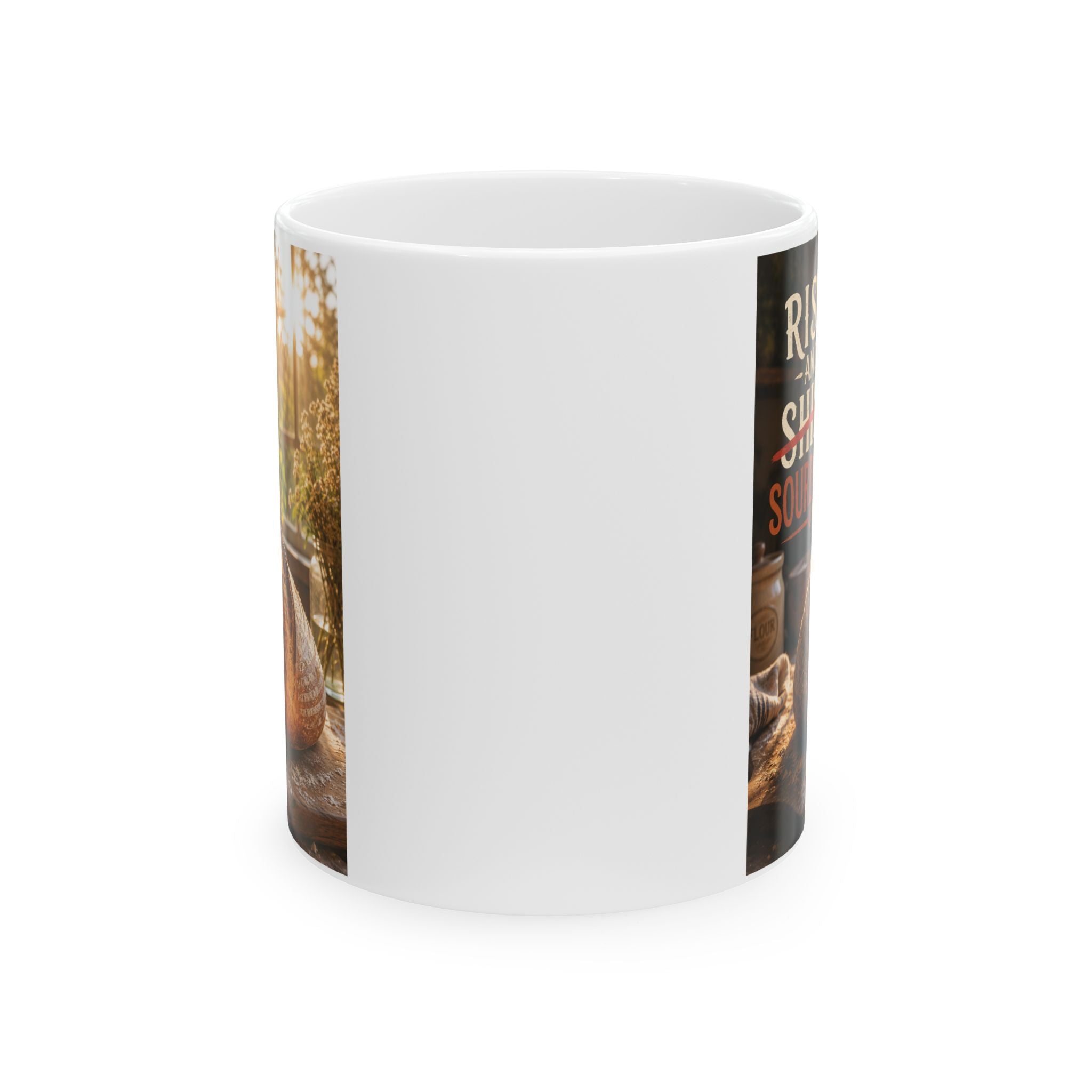 "Rise & Shine" Morning Ceramic Mug (11oz/15oz)