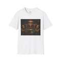 Poker Night Cattle Graphic T-Shirt
