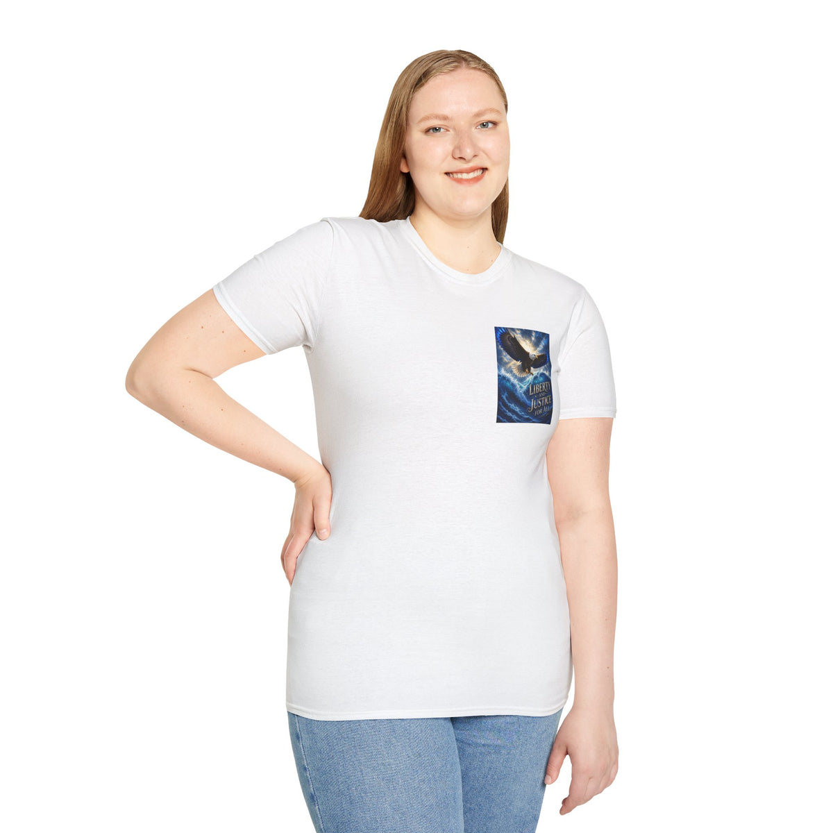 Liberty & Justice Eagle Graphic Tee