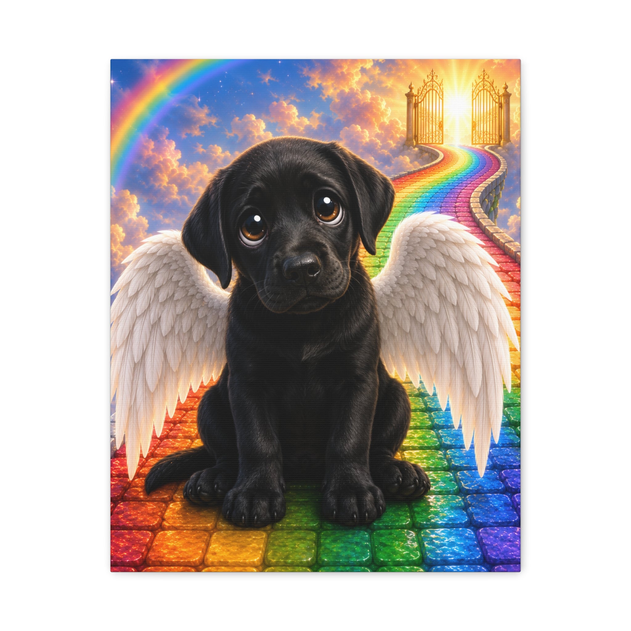 Black Lab Memorial Wall Art