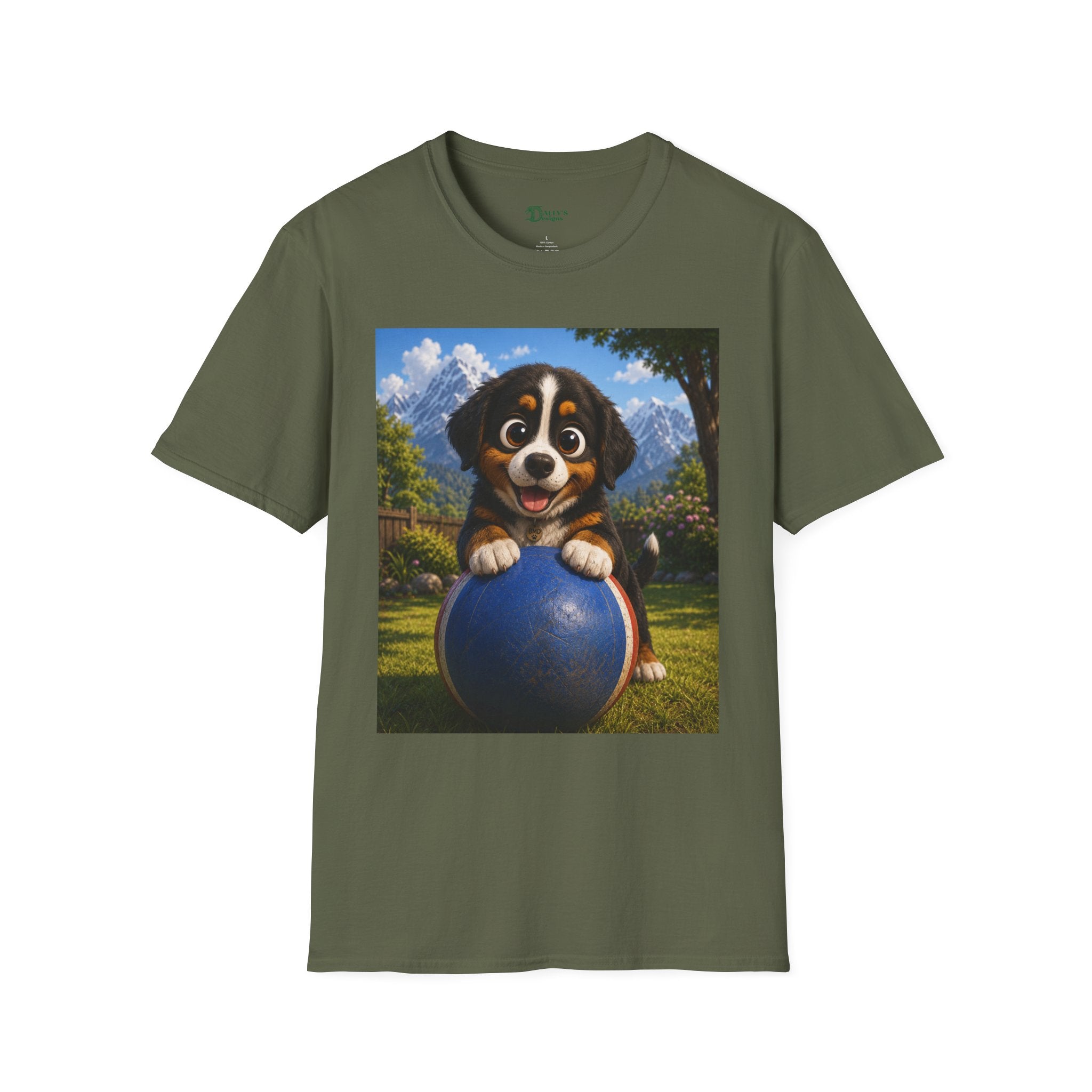 Cute Bernese Mountain Dog T-Shirt