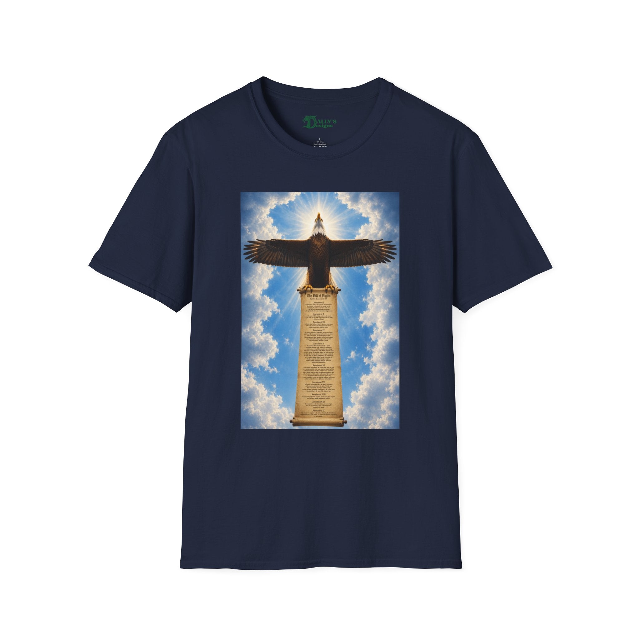 Eagle with bill of rights ‑Shirt