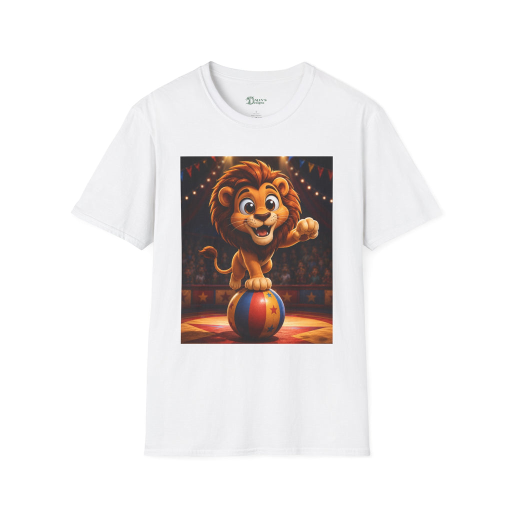 Cute Circus Lion T‑Shirt