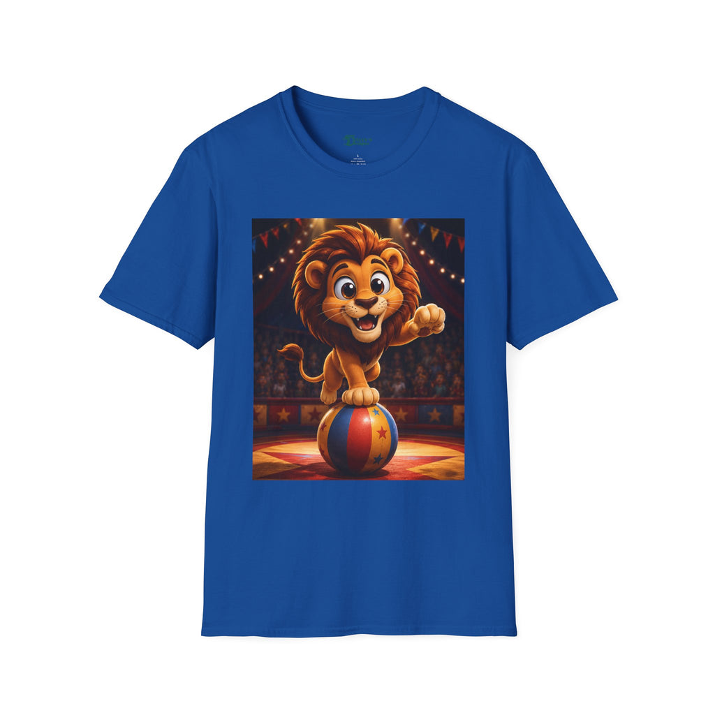 Cute Circus Lion T‑Shirt