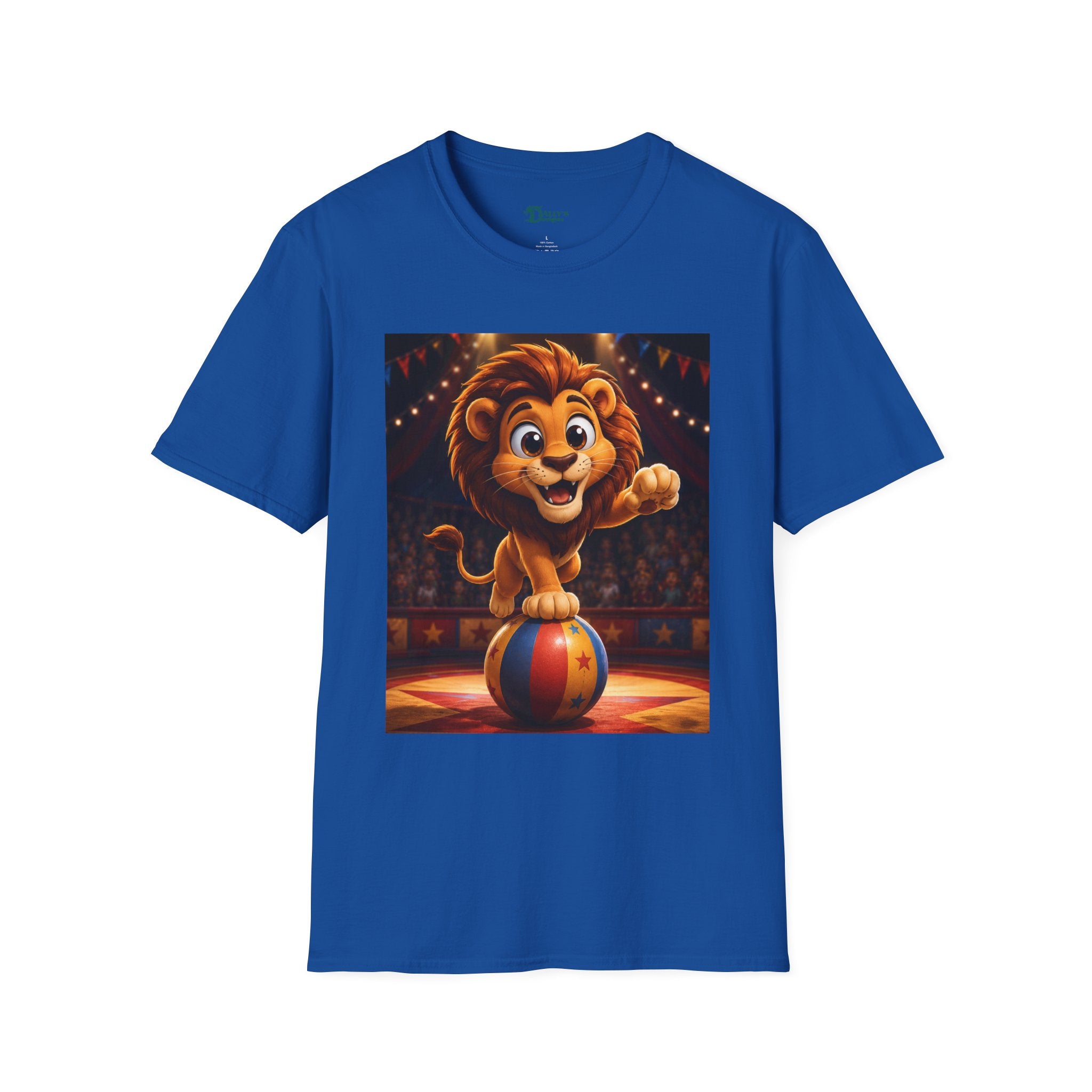 Cute Circus Lion T‑Shirt