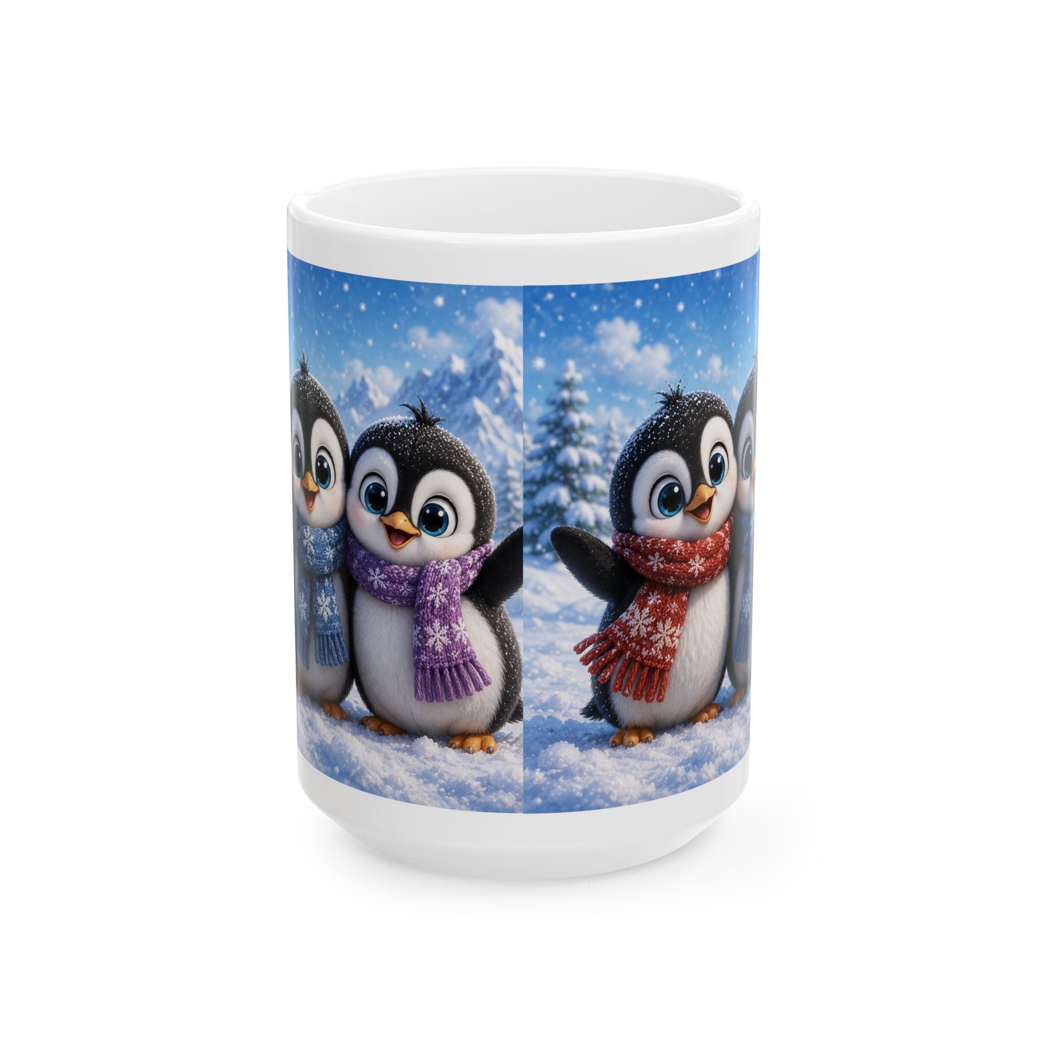 Penguin Winter Coffee Cup (11oz/15oz)