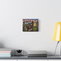 Cleveland Collage Matte Canvas Print — Stretched 1.25" Wall Art (Built on Greatness)