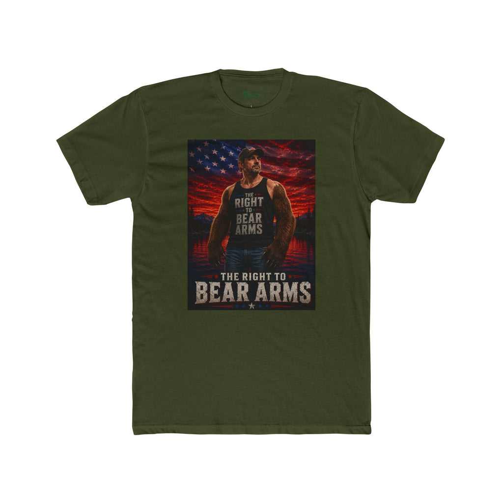 “The Right to Bear Arms” Patriotic American Flag Design