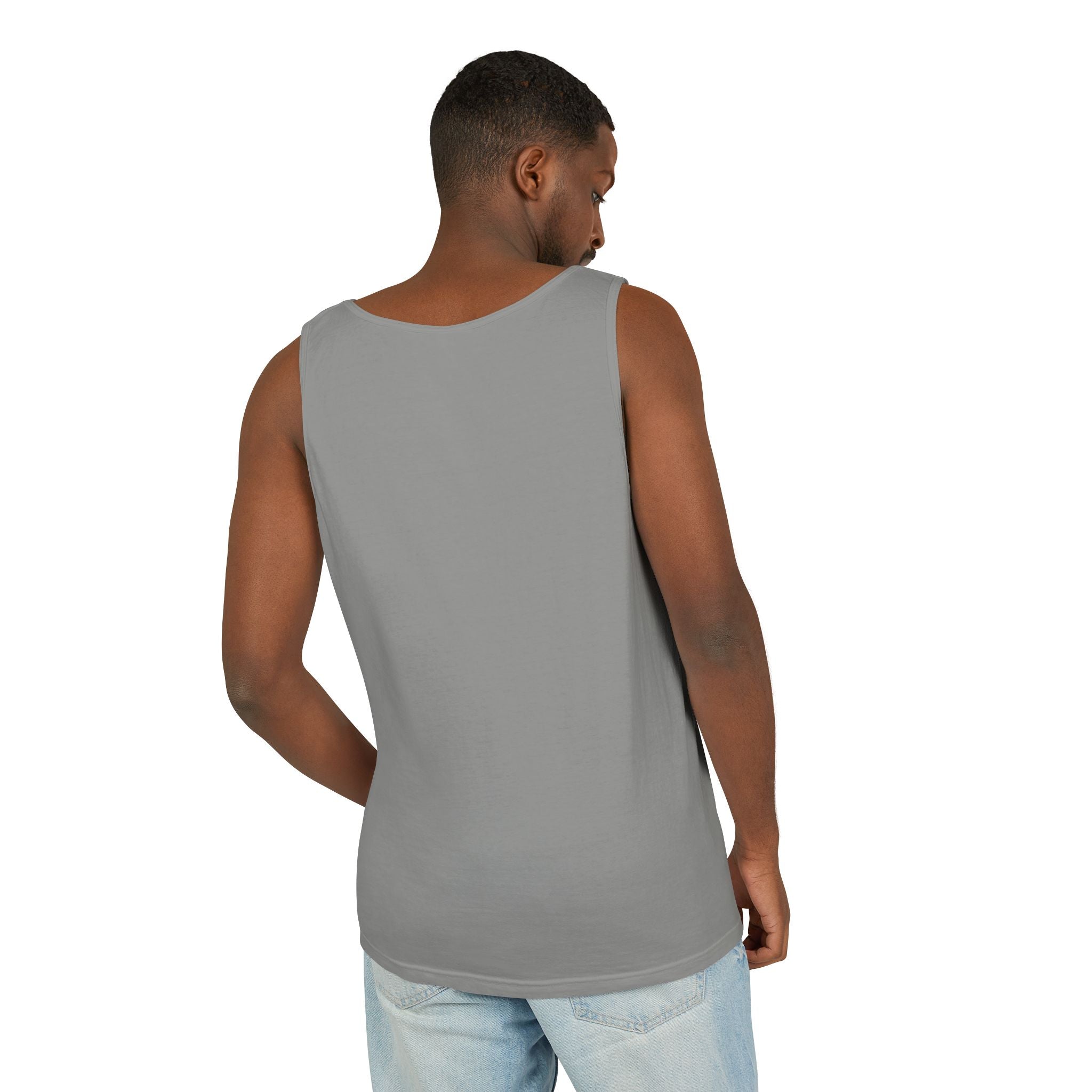 Skeleton Biker Tank Top – Gothic Moon Motorcycle Graphic Tee
