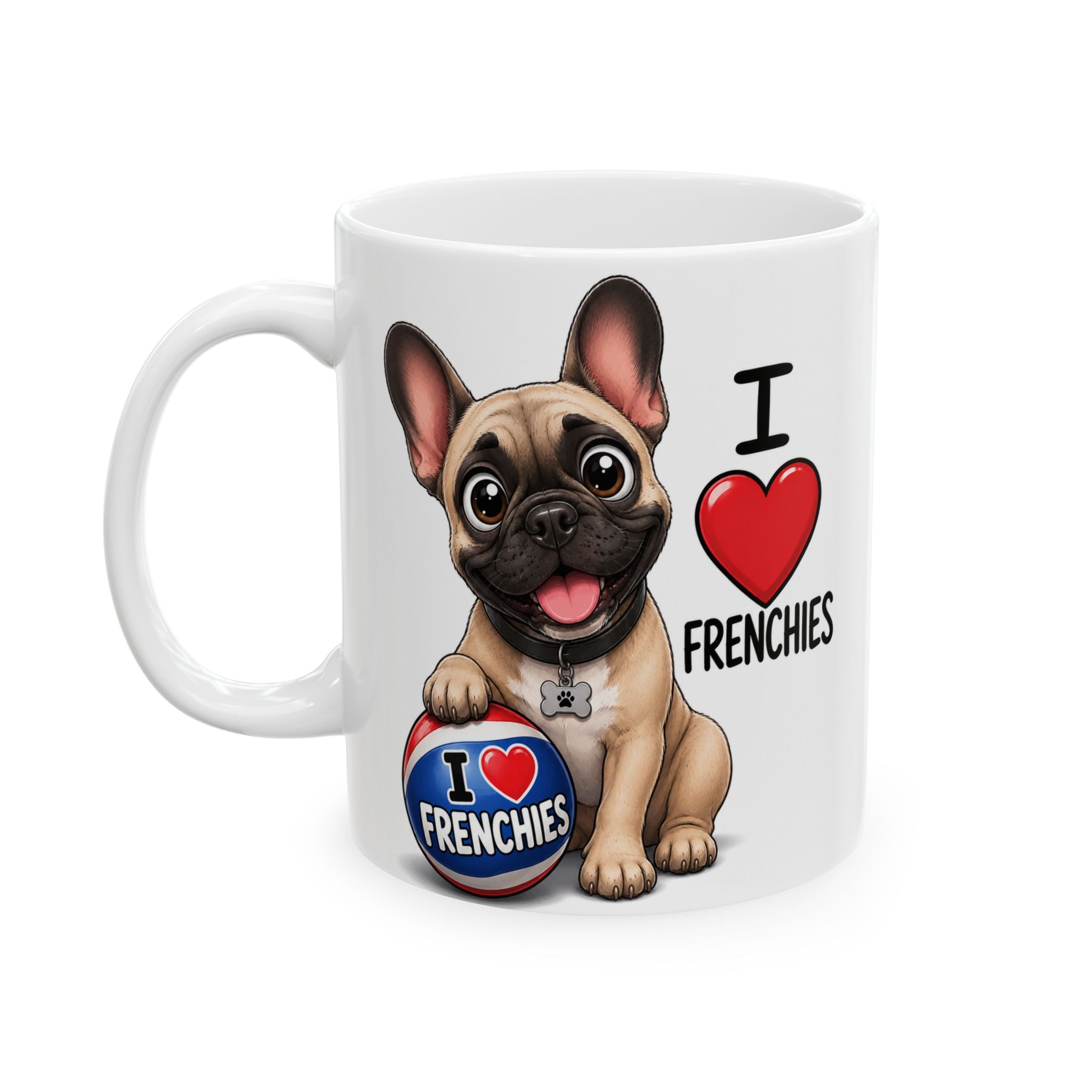 Cute French Bulldog Coffee Mug (11oz & 15oz)