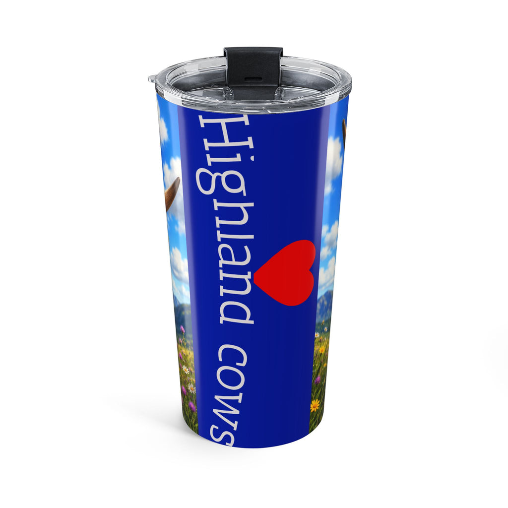 Highland Cow 20oz Tumbler — Cute Highland Cows Travel Mug
