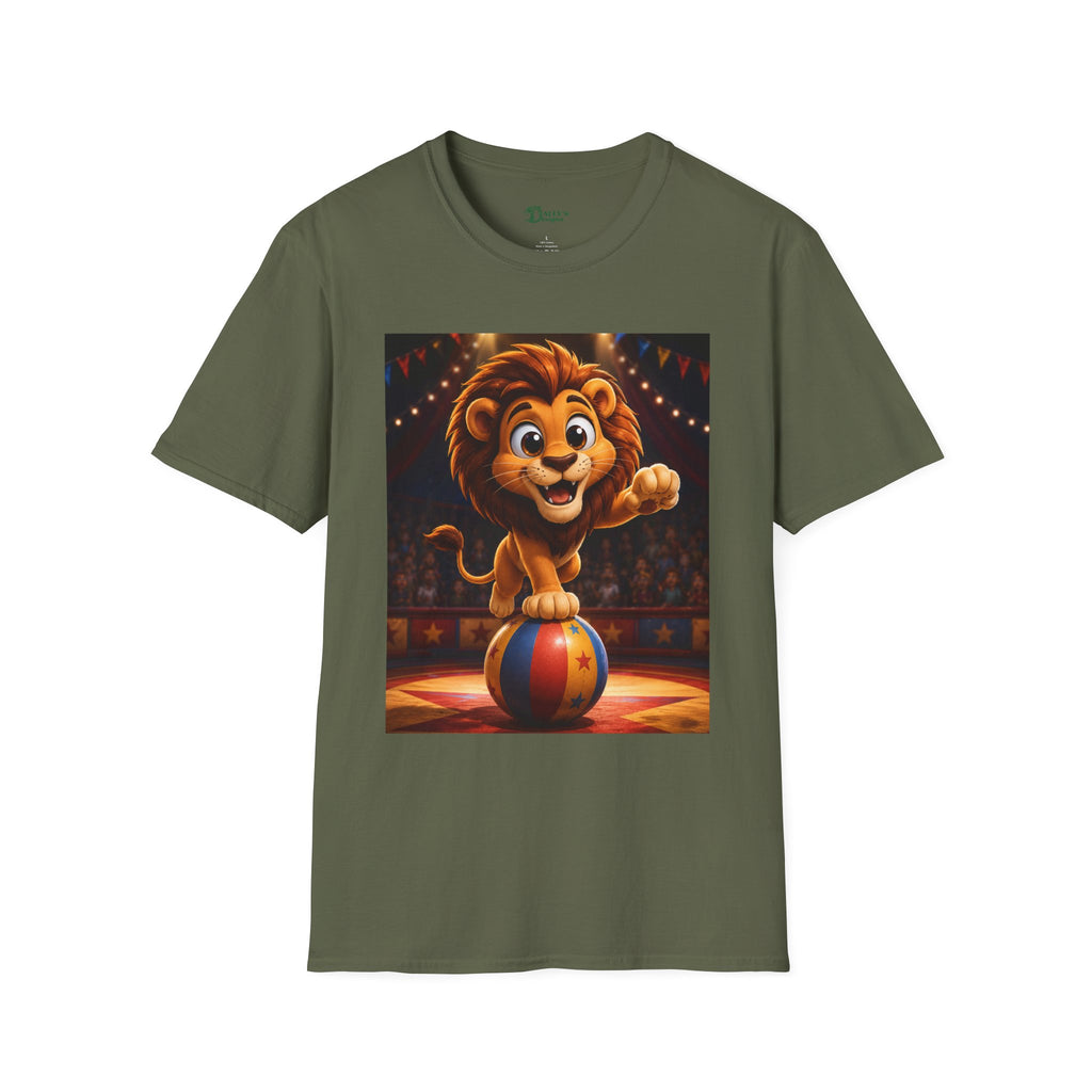 Cute Circus Lion T‑Shirt