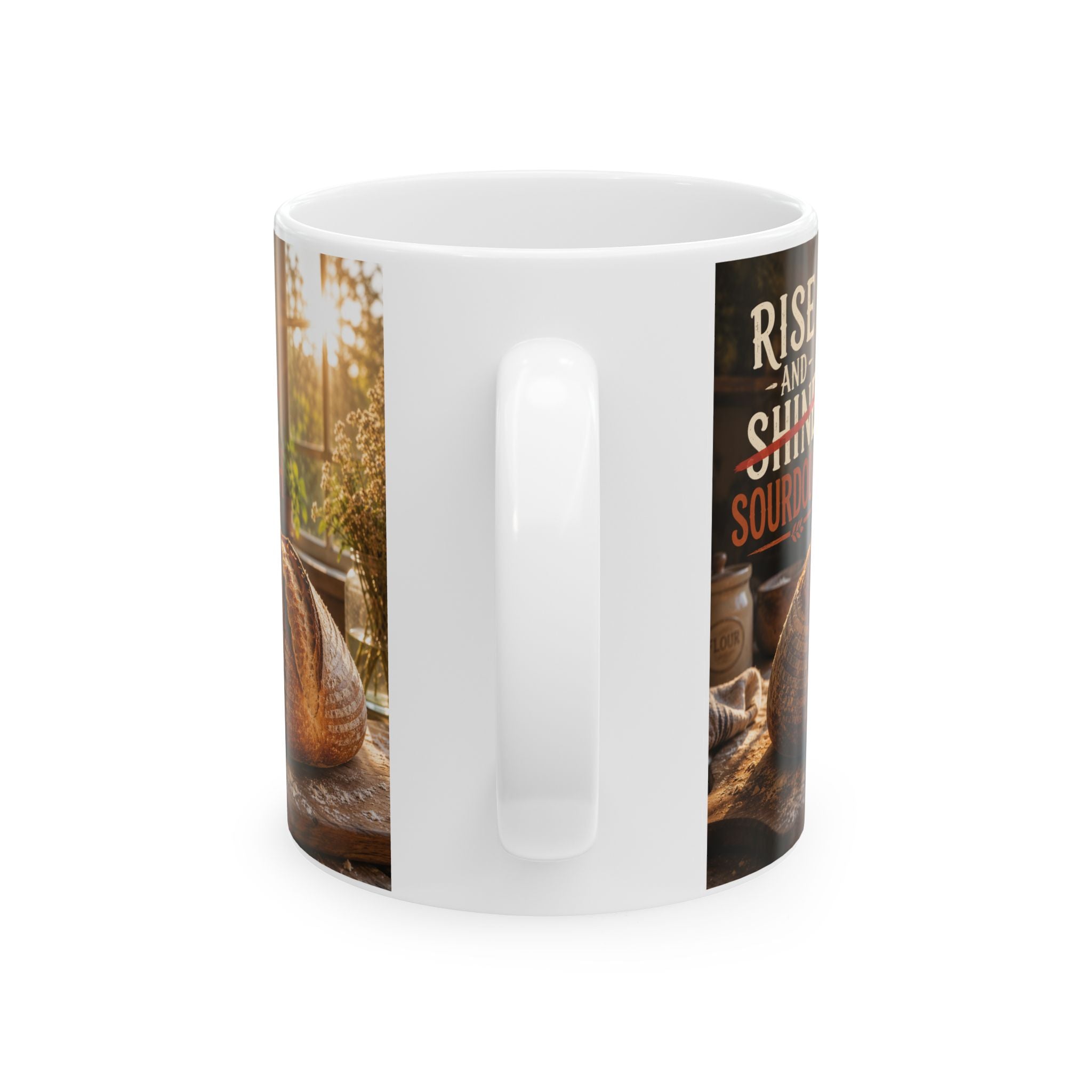 "Rise & Shine" Morning Ceramic Mug (11oz/15oz)