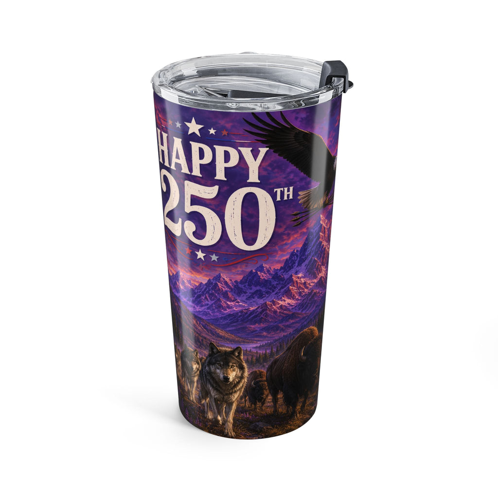 20oz  Patriotic "Happy 250th" Travel Mug