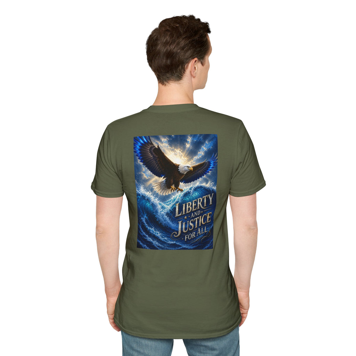 Liberty & Justice Eagle Graphic Tee