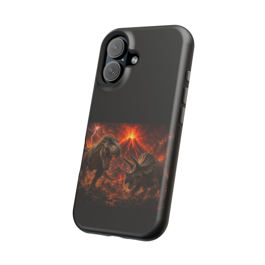 Dino Clash Magnetic Impact-Resistant Phone Case