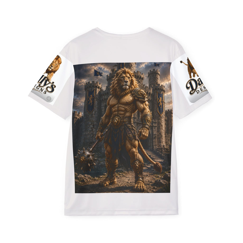 Lion Guardian Sports Jersey — "Dally's Designs" All-Over Print