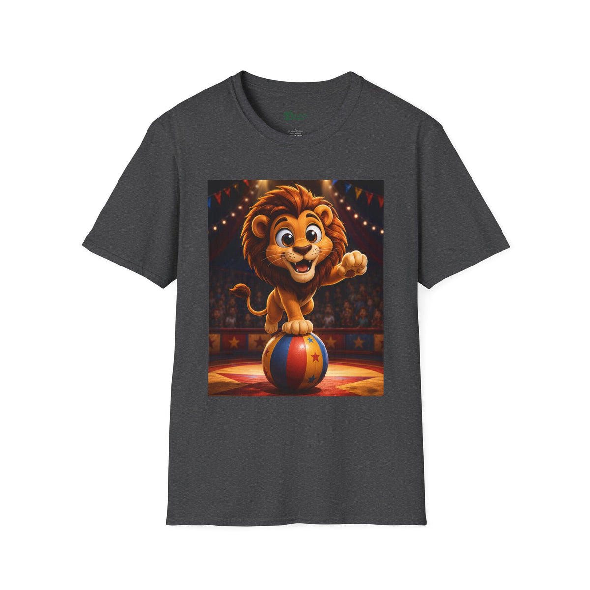 Cute Circus Lion T‑Shirt