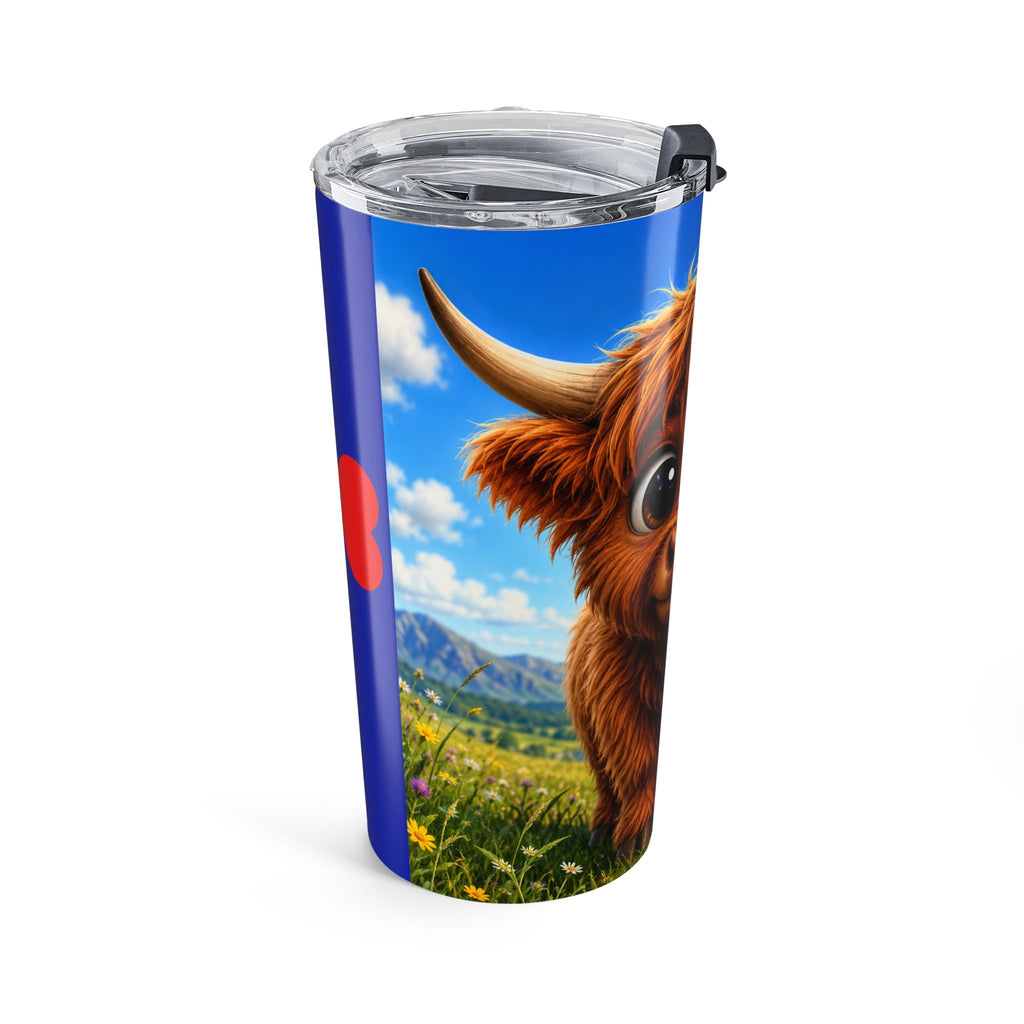 Highland Cow 20oz Tumbler — Cute Highland Cows Travel Mug