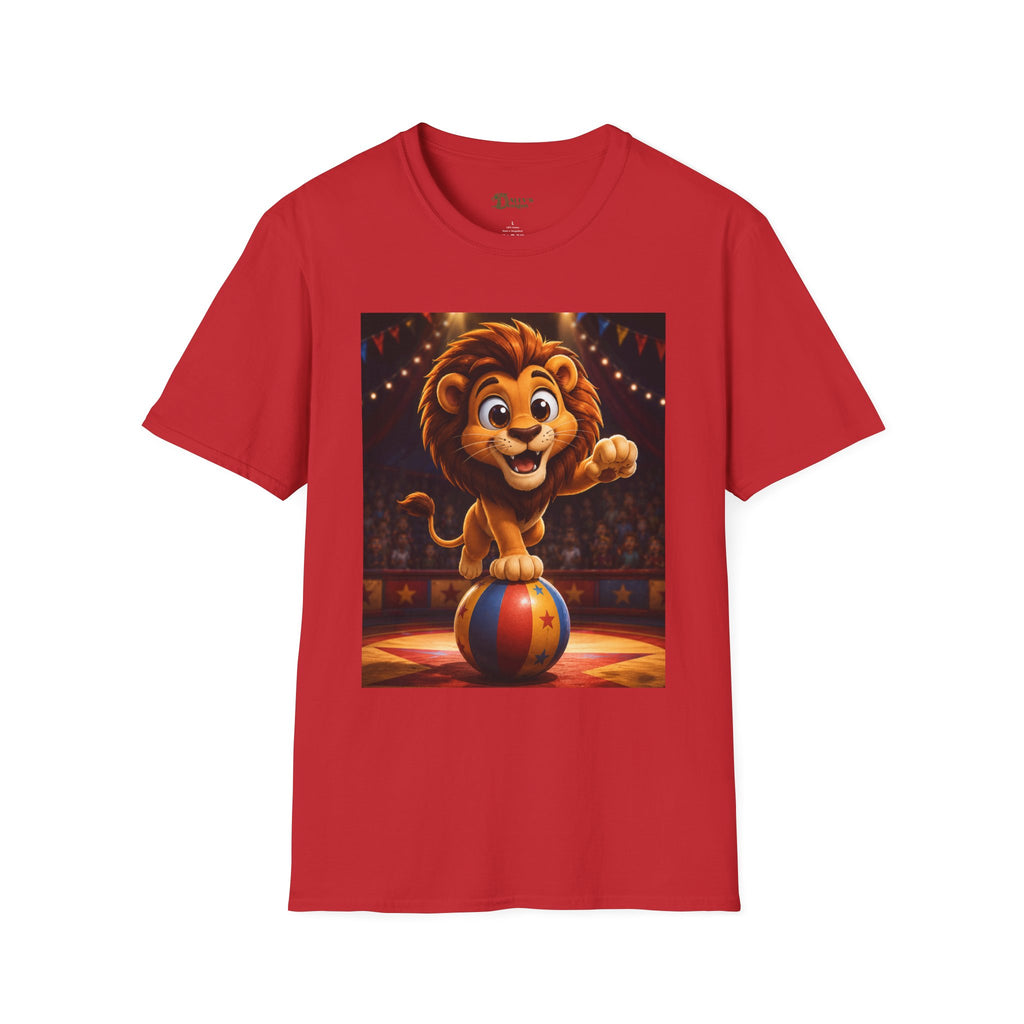 Cute Circus Lion T‑Shirt