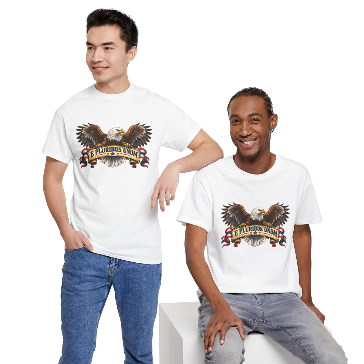 E Pluribus Unum American Eagle T-Shirt patriotic