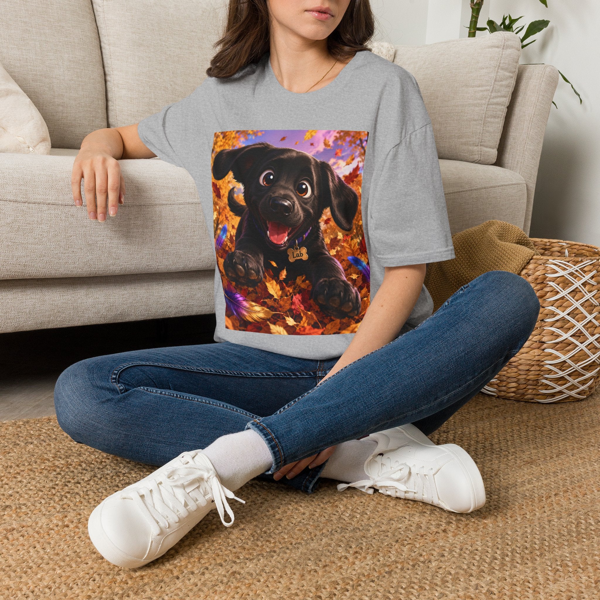 Cute Black Lab Puppy T-Shirt