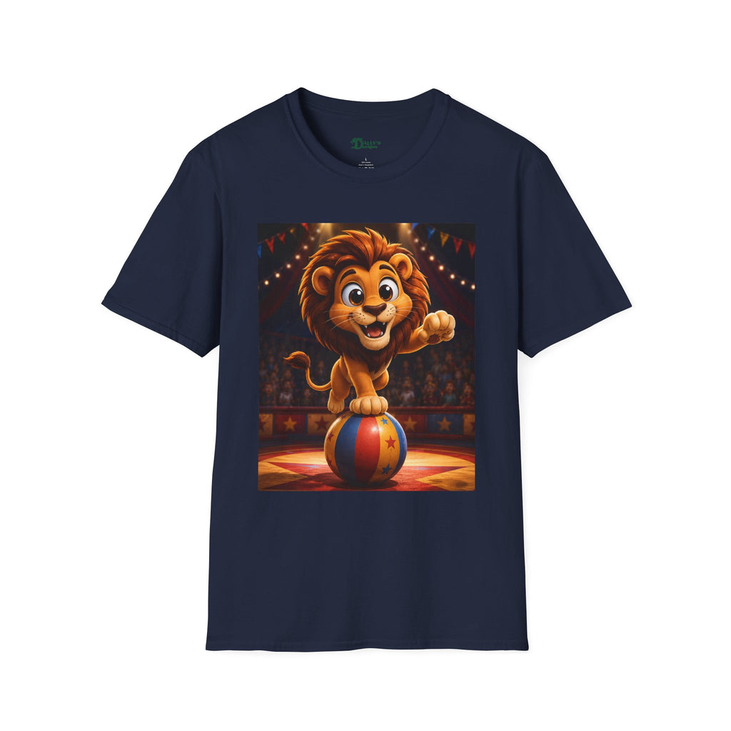 Cute Circus Lion T‑Shirt