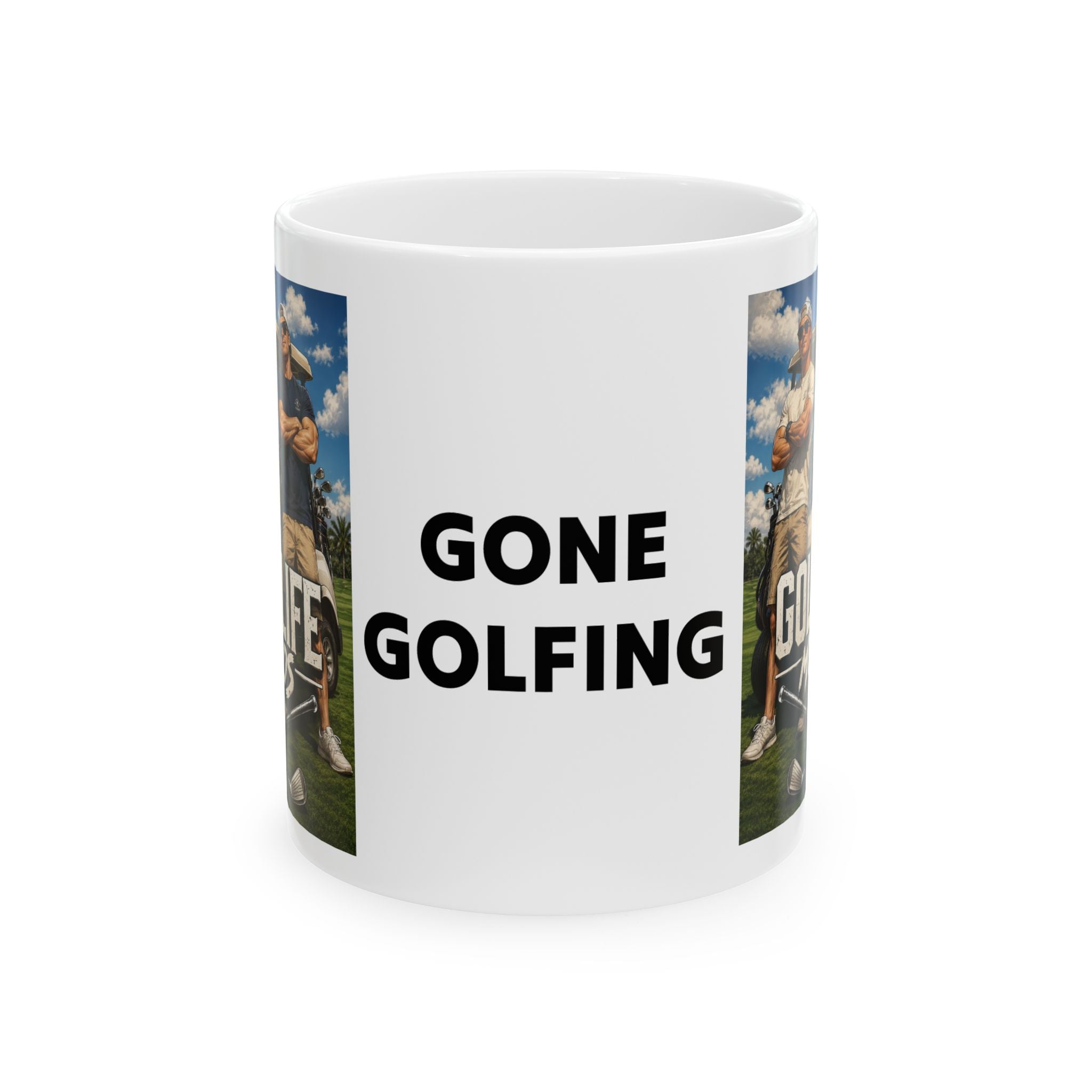 Ceramic coffee Mug —  Golf Outing