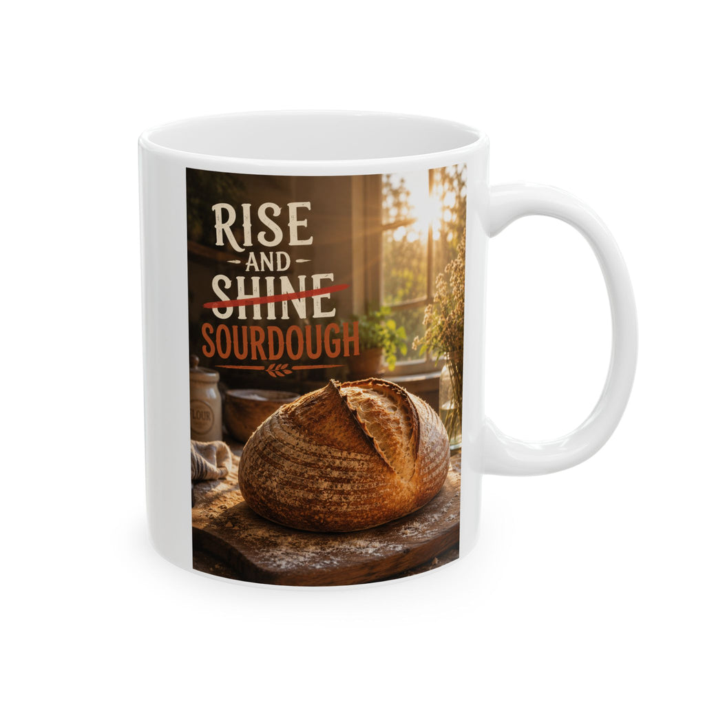 "Rise & Shine" Morning Ceramic Mug (11oz/15oz)