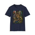 Jungle Wildlife T-Shirt — Parrot & Jaguar Nature Graphic Tee