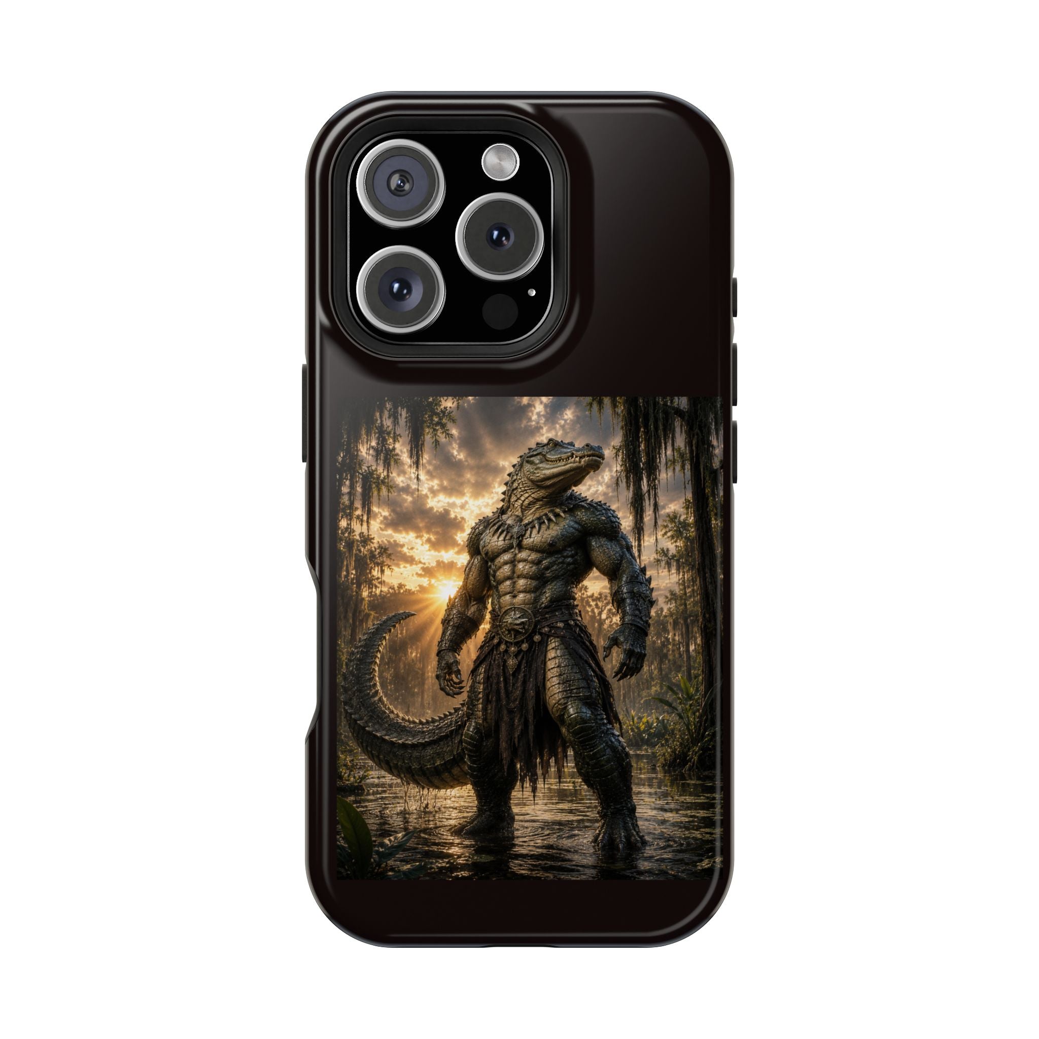 Alligator Warrior Magnetic Impact-Resistant Phone Case