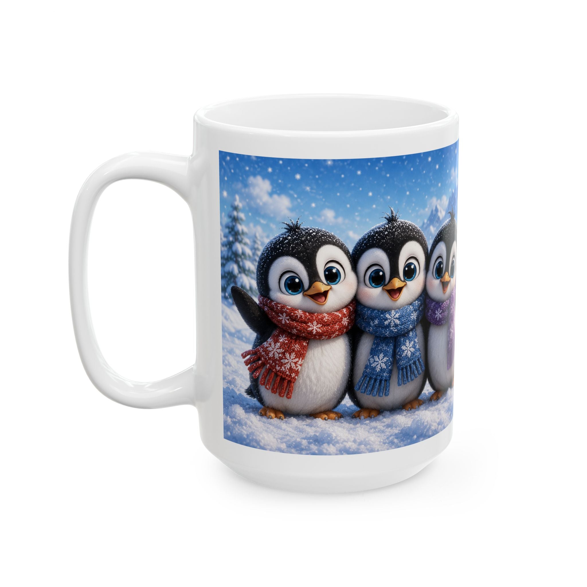 Penguin Winter Coffee Cup (11oz/15oz)