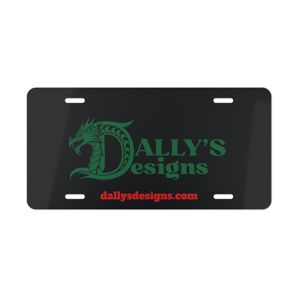 Custom License Plate - Metal Front Plate with Logo
