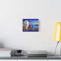Three Birds by the Lakeside Wildlife Canvas