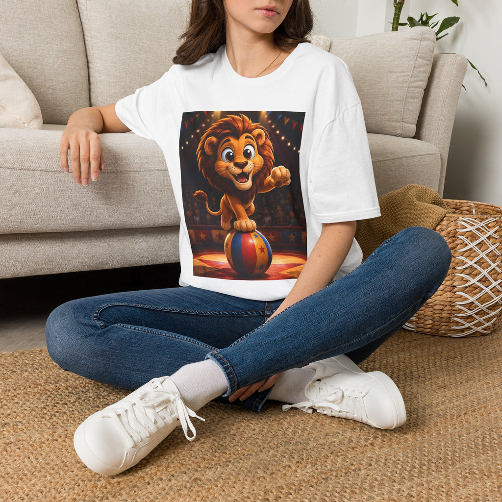 Cute Circus Lion T‑Shirt