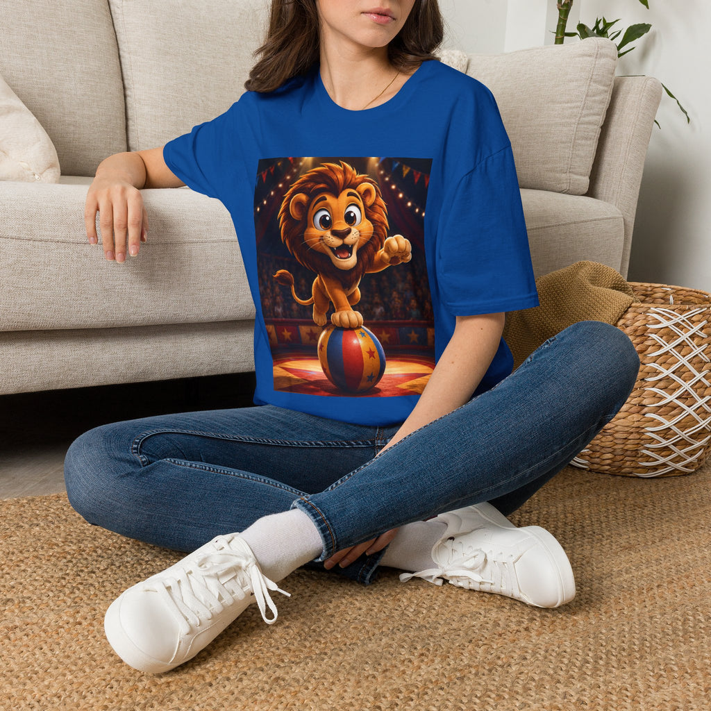 Cute Circus Lion T‑Shirt
